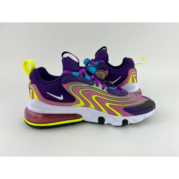 Nike Air Max 270 React ENG Magic Flamingo Women's Sneakers Shoes NO SHOE BOX - Picture 7 of 10